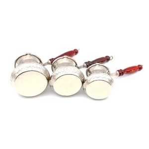 Auténtica cafetera armenia Jazzve con emblema de granada en relieve, Cezve Ibrik, cafetera tradicional de cobre texturizado de dos tonos. - Product Image 5