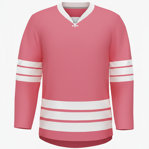 Jersey de Hockey sobre Hielo Transpirable de Alta Calidad, 100% Poliéster, Personalizable con Nombre de Equipo, Unisex - Product Image 3