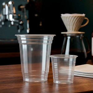 Wholesale High Quality Disposable PP <b>Cups</b> 16/20/24oz Single Wall 95mm Lid Transparent <b>Plastic</b> <b>Cup</b> Beverages Juice Smoothie Boba - Product Image 5