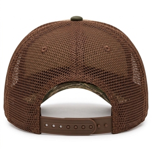 Casquette de camionneur ajustable personnalisée en maille respirante en polyester légère et confortable avec fermeture snapback pour l'extérieur et la mode - Product Image 2