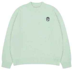 Suéter de Punto Verde Menta, Suave y Cómodo, Estilo Casual, Perfecto para Uso Diario, Elegante Verde Menta - Product Image 1