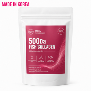Colágeno de Pescado de Bajo Peso Molecular (1000 Dalton), Péptidos en Polvo, 500g, para Adultos, Mejora la Inmunidad, a Granel, Corea, K-Beauty, Marca Privada, Personalizado - Product Image 4