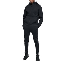 Conjunto Deportivo Informal de Invierno para Hombre, Talla Grande, Manga Larga, para Correr, Trotar, Deportes Atléticos, Conjunto de 2 Piezas, Conjunto de Moda