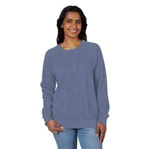 Suéter Unisex Azul de Algodón con Cuello Redondo, Tejido de Punto, Estilo Casual Holgado, Largo Regular, para Invierno, con Bolsillo Transpirable - Product Image 2