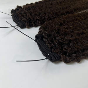 Paquetes de cabello rizado birmano alineado con cutícula de un solo donante 100% extensiones de cabello birmano Remy Virgen sin procesar - Product Image 3