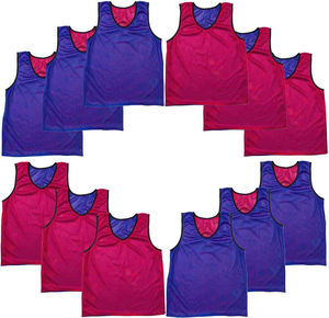 Chalecos de Entrenamiento Reversibles 2026, Chaleco Deportivo de Doble Cara, Camiseta de Malla para Fútbol, Petos de Práctica para Equipos, Petos de Entrenamiento Reversibles - Product Image 6