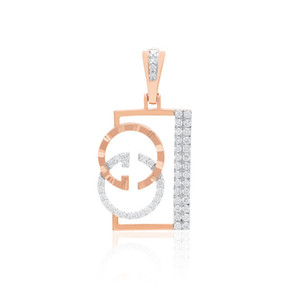 14K Rose Gold <b>Mens</b> Pendant 3.050g Regular Size Gold Neck <b>Locket</b> For Gents Luxury Male Charm Fine Jewelry Elegant Necklace Medal - Product Image 3