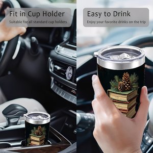 Stainless Steel Tumbler 20oz Double Wall Insulated Portable <b>Drink</b> Cup Outdoor Picnic Use - Product Image 4