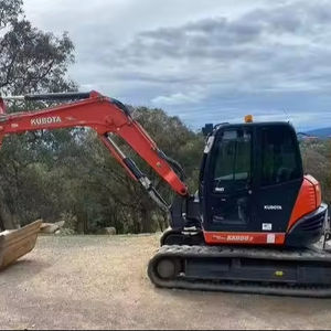 Excavadora Amarilla Usada de Alto Rendimiento con Orugas de Acero Reforzadas y Cabina de Seguridad Cerrada para Proyectos Industriales - Product Image 1
