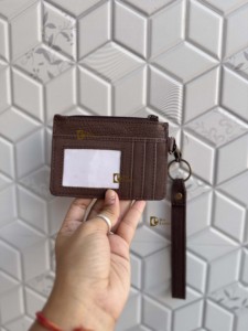 Latest Designer Genuine Leather ATM Card <b>Holder</b> Stylish Clutch Coin Purse Hand Tooled Leather Floral Cowhide Women's Purse - Product Image 4