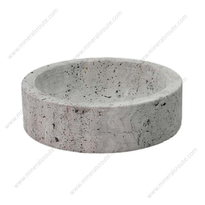 Cuencos de Mármol para Bodas y Fiestas, Cuenco de Piedra de Mármol Personalizado a Precio Económico, Cuencos de Mármol Travertino Natural de Lujo - Product Image 4