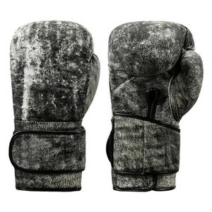 Velcro Closure Boxing <b>Gloves</b> Faux Leather Breathable Adult Training Gear for Boxing Sparring Equipment - Product Image 3