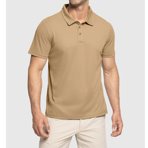 Camiseta Polo al por Mayor, Personalizada, de Piqué, Mezcla de Algodón y Poliéster, Manga Corta, para Hombre - Product Image 1