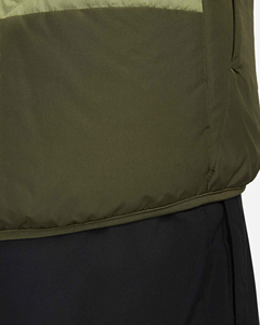 Gilet matelassé réversible imperméable avec fermeture éclair, sans manches, col montant, personnalisé avec logo, pour homme et femme, broderie 3D, 220g - Product Image 4