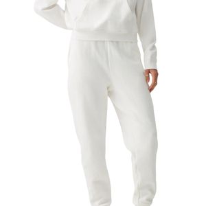 Ensemble survêtement 2 pièces personnalisé pour femme avec logo, sweat à capuche et pantalon de jogging en molleton de coton, vente en gros, fabricant OEM - Product Image 5