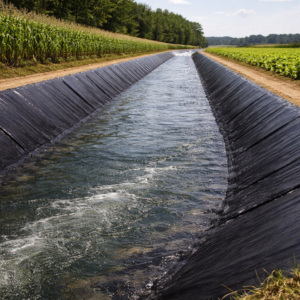 Geomembrana Tejida de HDPE |   Revestimiento Reforzado Impermeable para Estanques |   Lámina de Revestimiento para Canales, Agricultura y Vertederos - Product Image 3