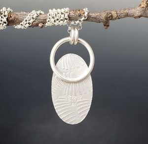 NIKHIL GEMS Élégant pendentif de fiançailles vintage bleu Leland en argent sterling 925, bijoux artisanaux faits à la main, certifié par un tiers - Product Image 5