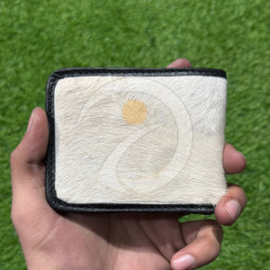 Portefeuille homme en cuir de vachette véritable de haute qualité, fin et pliable, fait main, aspect luxueux - Product Image 1