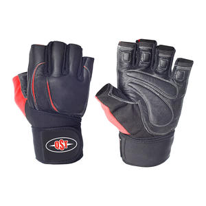 Guantes unisex de cuero atlético y malla transpirable de alta calidad para levantamiento de pesas Cross-Fit Training Guantes de entrenamiento de gimnasio personalizados - Product Image 6