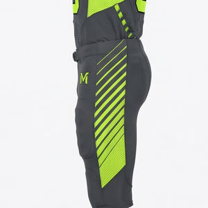 Tenue de football américain professionnelle avec ventilation découpée au laser, micro-perforée, ensemble d'équipement de football par sublimation pour équipe - Product Image 4