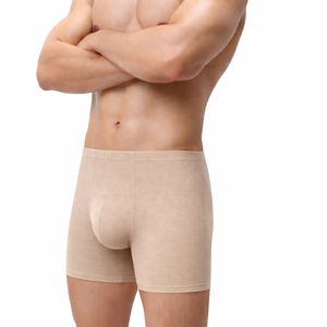 Calzoncillos Bóxer para Hombre, 100% Algodón, Transpirables, Suaves, Cómodos, Elásticos, Sin Costuras, OEM - Product Image 4