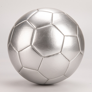 Balón de Fútbol Clásico Plateado de PU, Talla 9, con Cámara de Goma, Equipo de Fútbol, Novedad 2025, Balón de Fútbol con Unión Térmica de Alta Calidad - Product Image 2