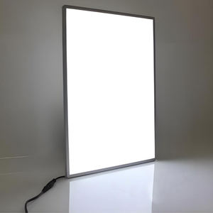 Alternativas Económicas a las Grandes Marcas: Marco de Luz LED 3D A2, Letrero Luminoso Abierto para Negocios, Caja de Luz LED Brillante - Product Image 1