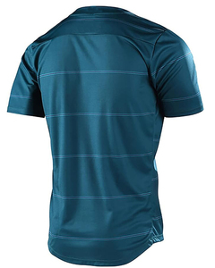 เสื้อยืดโพลีเอสเตอร์แห้งเร็วแขนสั้นสีเขียวมะกอกสำหรับผู้ชายทรงปกติเสื้อลำลอง - Product Image 4