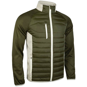Veste d'hiver matelassée imperméable en toile enduite à col montant, en polyester, pour homme, personnalisable, idéale pour l'extérieur – Meilleure vente - Product Image 5