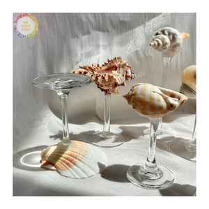 New Product 2026 Seashell Martini Glasses Shell Wine Glasses Wedding Bridesmaid Gift Birthday Gift Bachelorette Party - Product Image 6
