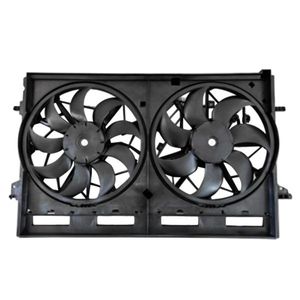 Ventola di Raffreddamento Doppia per Radiatore Nissan Rogue Platinum S SL SV L4 2.5L 2021-2023, Senza Modulo di Controllo, Modello NI3115166 6RA0A - Product Image 1