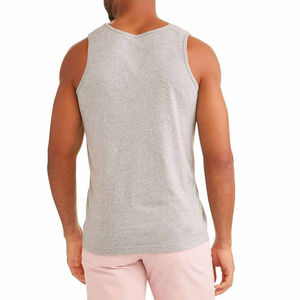 Camiseta sin mangas para hombre, informal, deportiva, transpirable, para entrenamiento, gimnasio, fitness, ropa deportiva de verano - Product Image 2