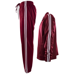 Econex Sports 2025 Ensemble de pantalons de survêtement deux pièces à fermeture éclair de haute qualité pour hommes Streetwear d'hiver à col à capuche solide écologique - Product Image 5