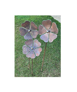 Piquets de jardin en métal de qualité industrielle pour pépinière, support robuste pour plantes d'extérieur - Product Image 4