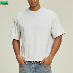 Camiseta de Corte Cuadrado con Logotipo Personalizado, 180 g/m², Algodón Tejido, Manga Corta, Ecológica para Hombre, Nueva Llegada - Product Image 2