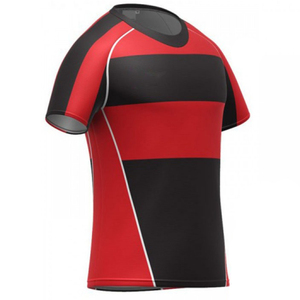 Uniformes de rugby pour hommes, prix d'usine en gros, haute qualité, respirants, manches courtes, design personnalisé pour l'entraînement - Product Image 6