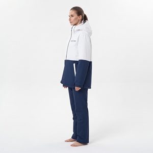Traje de esquí cálido para mujer, impermeable, a prueba de viento, con capucha, ropa deportiva para exteriores - Product Image 6