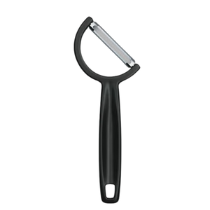 Pelador de Verduras en Forma de Y Negro, Cuchilla Afilada de Acero Inoxidable, Mango Ergonómico, Herramienta de Cocina para Pelar Patatas, Zanahorias y Frutas - Product Image 2