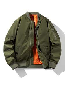Conjunto Deportivo Estilo Bomber para Hombre, Sudadera con Capucha Personalizada, Chaqueta de Piloto, Pantalones Jogger a Juego y Mangas con Cierre Completo, Suministro de Marca Privada - Product Image 3