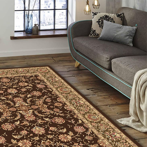 Alfombra antideslizante moderna Shufu, respaldo de goma de poliéster no tóxico en relieve para dormitorio, sala de estar, antialérgico, hecho a máquina - Product Image 5