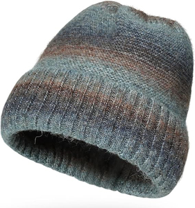 Gorros de Punto Acrílicos Lisos y Modernos de Estilo Hip Hop para Mujer, Gorros de Invierno con Estampado Tie Dye al por Mayor 2026 - Product Image 6