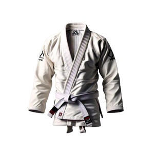 Profesional Durable 100% Material de algodón Color personalizado y logotipo Jiu Jitsu BJJ artes marciales Gi uniforme para entrenamiento - Product Image 1