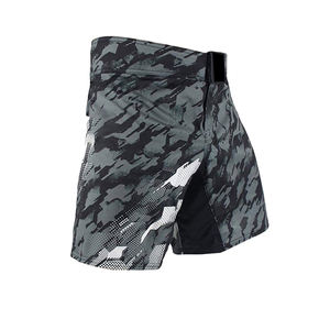 Pantalones Cortos de MMA Personalizados de Alta Calidad, OEM, Satén, Cintura Media, Cierre con Cordón, Impresión Digital a los Mejores Precios - Product Image 1