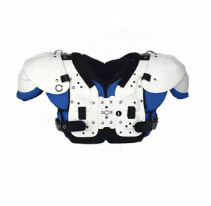 Maillot de football américain à manches courtes, léger, avec protection des épaules, couleurs personnalisables, prix de gros pour adultes - Product Image 1