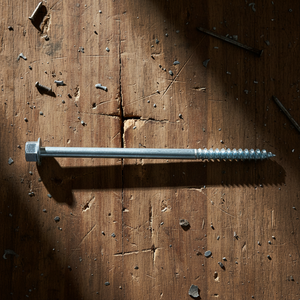 Tornillos de Rosca Parcial y Tornillos para Madera de Alta Resistencia Clase 4.8 y 6.8, Cabeza Hexagonal, Acero al Carbono Zincado, Medidas en Pulgadas/Métricas, Marca PDC - Product Image 1