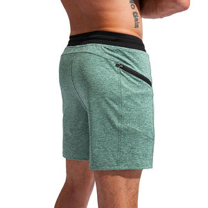 New Arrival Sport Wear Workout Jogger Fitness Wear <b>Shorts</b> Zipper Pocket Training Running Gym <b>Shorts</b> for <b>Men</b> - Product Image 2