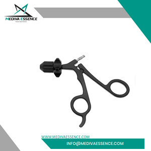 Pinzas de agarre atraumáticas Allis de los principales proveedores, 3 x 4 dientes, doble acción, 5 mm x 31 cm, instrumentos de laparoscopia de acero inoxidable - Product Image 6