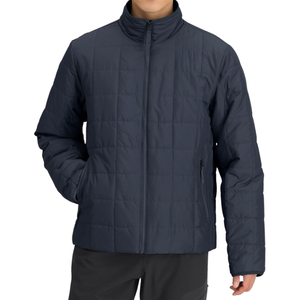 OEM ODM Veste d'hiver matelassée unisexe en polyester/coton lourd, logo frontal, séchage rapide, vente en gros - Product Image 1
