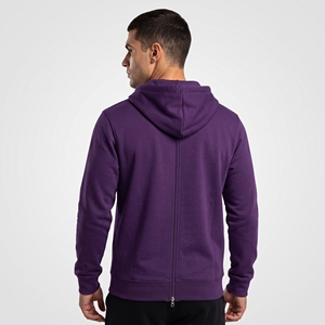 Sudadera con Capucha para Hombre Dumela, Color Morado, con Cierre, de Felpa y Algodón, Informal, con Logotipo Frontal, Corte Regular, para Otoño - Product Image 6