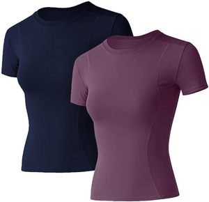 Nouvel Arrivage Ensemble de Yoga Athlétique Solide pour Femme, Extensible dans les Quatre Sens, Sans Couture, Séchage Rapide, Ensemble Sportif 2 Pièces à Taille Élastique - Product Image 2